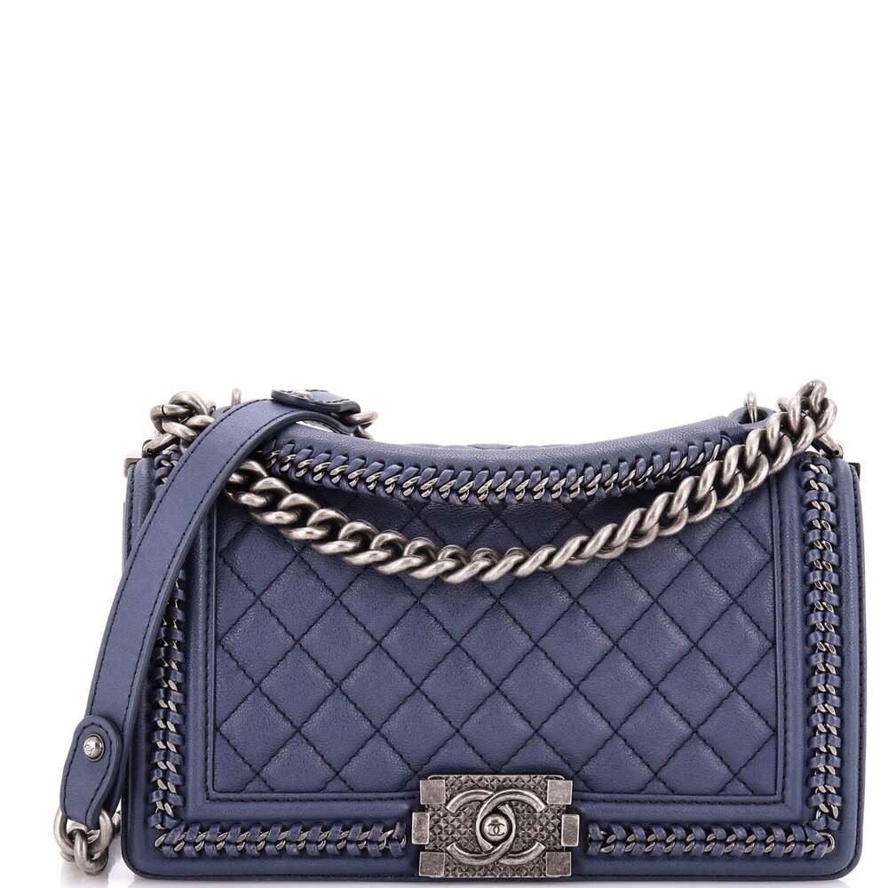 Chanel Chain Handle Boy Flap Bag #336162C48B